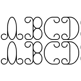 motorcycle Font File