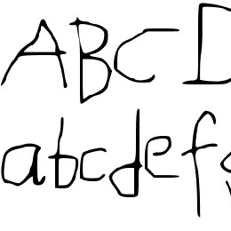 MouseHandwriting Font File