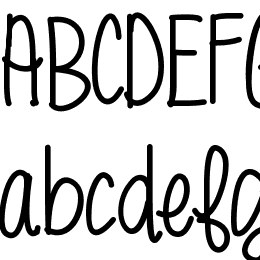 MRF funky fresh Font File