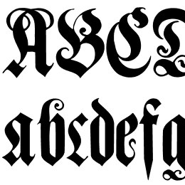 MuenchnerFraktur Font File