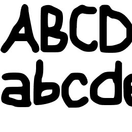 My Childish Font Font File