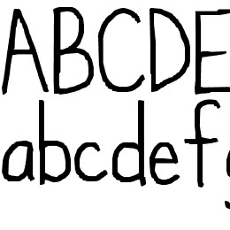 my font isnt funky enough Font File