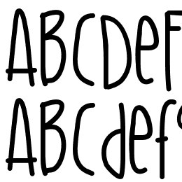 MyLittleJewels Font File