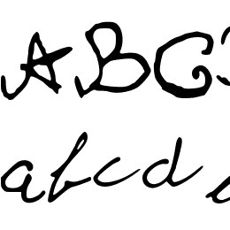 MySchoolHandwriting Font File