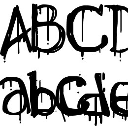 Necropsy Font File