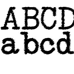 NeoBulletin Trash Font File