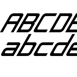 Neon Nanoborg Italic Font File