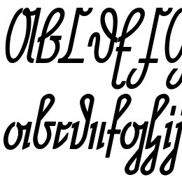 Neue Rudelskopf Bold Italic Font File