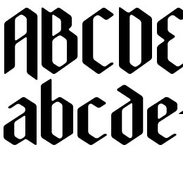 New Gothic Textura Font File