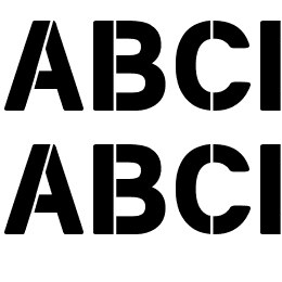 New Stencil tfb Font File