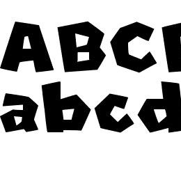 New Super Mario Font U Font File