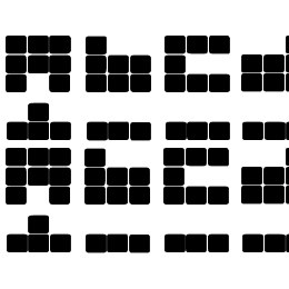 NEW TETRIS Font File