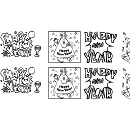 New year Font File