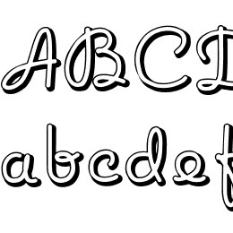 NoodleShaded Font File