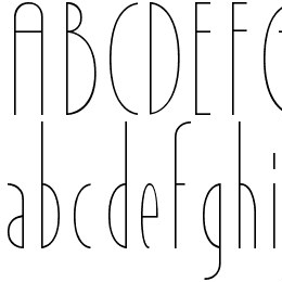 November Sky Font File