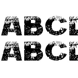 Nuclear Accident Font File