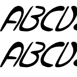 nuevostencil tilted Font File