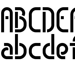 Obstacle BRK Font File