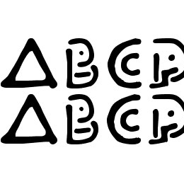 Odisea Astral Font File