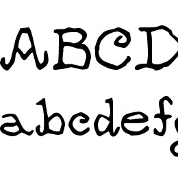 OgdredWeary Font File