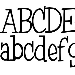 Oh January Font File