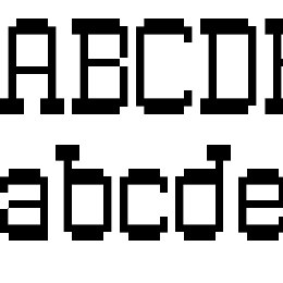 Old Pixel-7 Font File