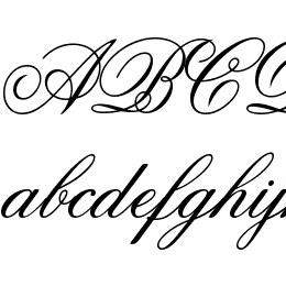 Old Script Font File