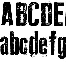 Old Typography Font File