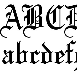 Olde English Font File