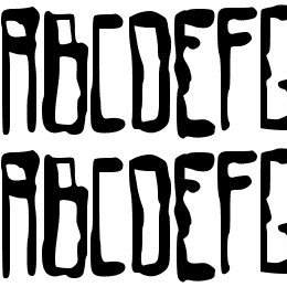 OldMovie Font File