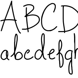 Once Upon A Dream Font File