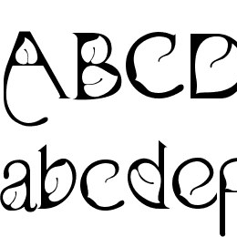 Organica 90 Font File