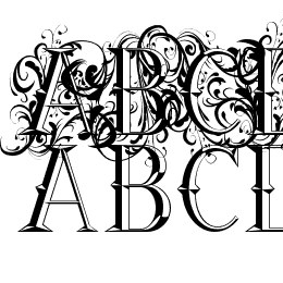 Ornamental Versals Font File