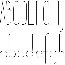 Ostrich Condensed Light Font File