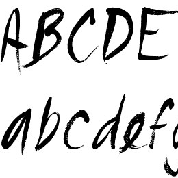 Painted Font File