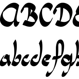 Panama Road Font File