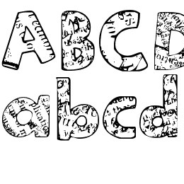 Paper-Mache Font File