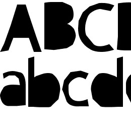 PAPERCUT' CRE Font File