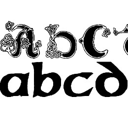 Pauls Celtic Font 2 Font File