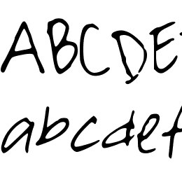 PeaRachel Font File