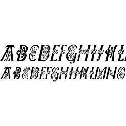 Pee's Celtic Italic Font File