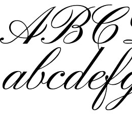 Pinyon Script Font File