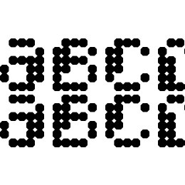 Pixcel DotMatrix Font File