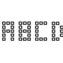 Pixel Chunker Font File