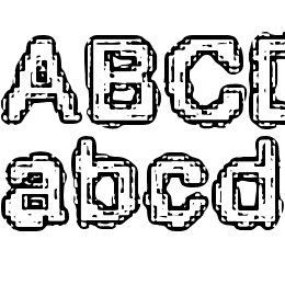 Pixel Krud (BRK) Font File