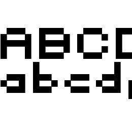 Pixel Font File