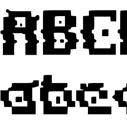 Pixel_Distortion Font File