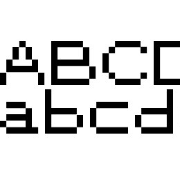 PKMN RBYGSC Font File