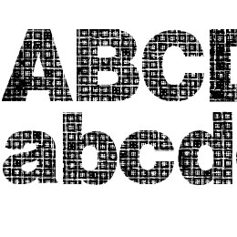 Plaid Font File