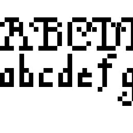 Po$h Pixels Font File